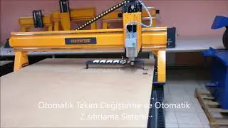 ATC CNC Router ve Otomatik Z Sıfırlama