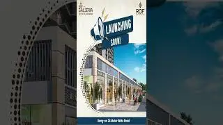 ROF Galleria Sector 78 Best Commercial Project || Call 9891231556