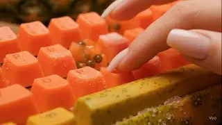 🍓 1 Hour Loop of Glassy Fruits & Soft Typing &ndash; AI ASMR Soundscape
