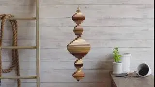 Helix Hardwood Wind Spinner