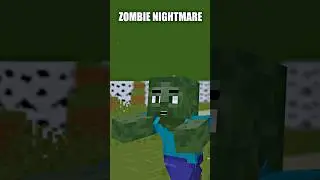 Zombie Nightmare part 2 #minecraft #animation #shorts