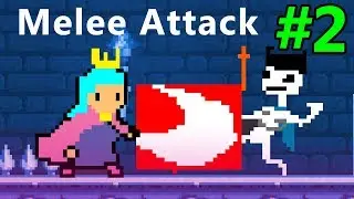 Gdevelop: Meelee Attack Tutorial (Clickteam Fusion 2.5 Alternative) FREE Game Engine  -Part 2