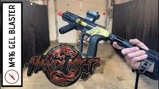 🔥ДЕМО 2 - НОВИНКА!🔥Гелевый бластер HANDI MK-17 Dragon (ИГРУШКА!!)! 🔥До 150 FPS - Двойной режим - ...
