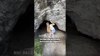 Die sch&ouml;nste Schlucht der Alpen?👀😍✨