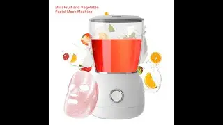 ENM 854 MINI FRUIT MASK MACHINE--How to make a mask at home