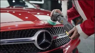 Shinemate detailing Mercedes, polisher, paint correction, buffer, compounding, power tools, cordless