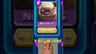 sneaky golem in pocket level 15 arena 2😈 #like #clashroyale #gaming #keşfet #supercell