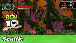 Ben 10: Protector of Earth PS2 HD (PCSX2) Gameplay Part 9 &ndash; Seattle!