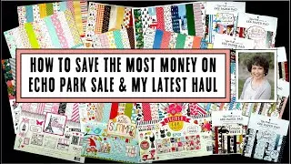 HOW TO SAVE THE MOST MONEY FROM VARIOUS ECHO PARK SALE & MY LATEST HAUL !!