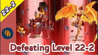 Defeating 22-2 (Fire Level) - Battle Breakers