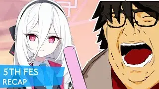 SHE'S FINALLY REAL!!!!!!! 5th Anniversary FES Recap Blue Archive