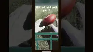 the real brick wall #football #funny #pov #vienna #americanfootball #schnitzel #brainrot #minecraft