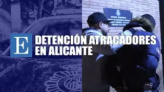 Detención atracadores de ancianos en Alicante