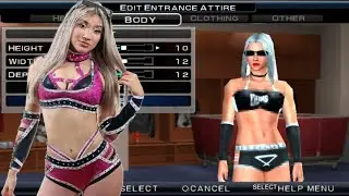 WWE SVR 2011 - Zayda Steel Caw Creation Formula | PPSSPP | PSP