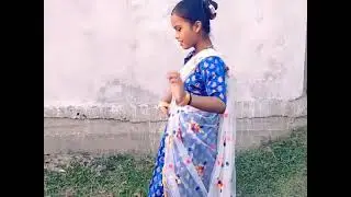 Assamese song ebasi ! cover dance by Meghali gogoi