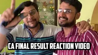 CA Final Result Reaction Video  | CA Final Result Today 2025 | CA Result Today Reaction Video
