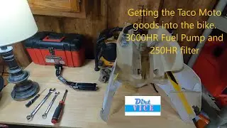 Taco Moto Co fuel pump and filter install into tank KTM / Husqvarna