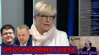 Šimonytė apie Sinicos nerealias 