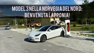 Con la tesla in Lapponia dopo Trondheim: citt&agrave; universitaria tappa 9 - Norvegia in tesla