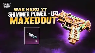 SHIMMER POWER UZI UPGRADE 😱  | BGMI
