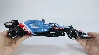 Solido 1:18 ALPINE A521 - WINNER GP HUNGARY 2021 - E.OCON #31 (S1808103) Diecast car model