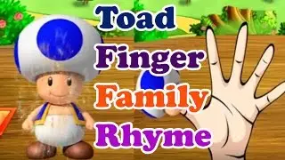 Toad Finger Family Rhyme || finger Family Rhyme || Nursery Rhyme For Kids