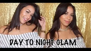 Day Time To Night Time Glam Look | Ashley Sanchez