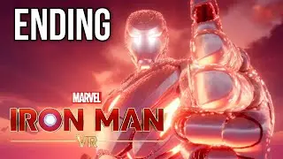 Iron Man VR Part 8 Full Playthrough - ENDING / FINAL BOSS (PS4) (PSVR)