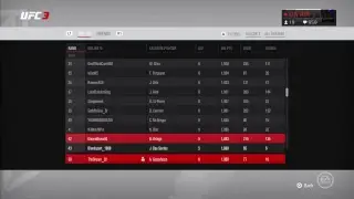 UFC 3 - Online Ranked Matches #127 (Random Fighters)