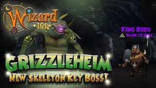 Wizard101 New Grizzleheim Skeleton Key Boss!