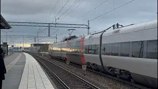 Öresundståg ride… full from Landskrona to Helsingborg 