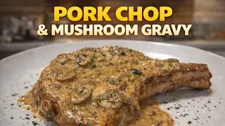 Pork Chops With Mushroom Gravy Using Canned Soup | Quick Dinner