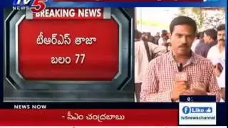 TS MLC Elections 2015 | Mock Polling in TRS Bhavan : TV5 News