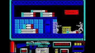 Navy Moves - Inside The Submarine - ZX Spectrum &copy; 1988 Dinamic