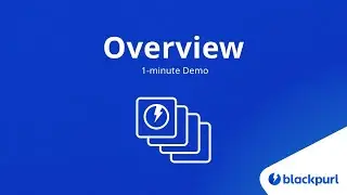 Blackpurl - 1-minute Department Demo - Overview