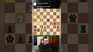 3 ферзя принесены в жертву в 1 безумной шахматной партии!! #шахматы #gothamchess