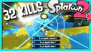 32 KILLS on Splatoon 2 - Please, let me out of C rank !