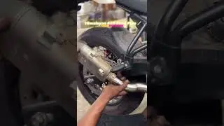 Royal Enfield Himalayan 450 Bend Pipe Fit - All over India delivery 🚚WhatsApp-7467058068#daliy