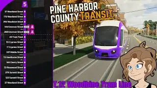 RELAXING First Person Tram Ride Through Pine Harbor County | Cities Skylines 2 ASMR
