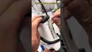 Bulid | Colnago Y1RS fork and integrated handlebar installation