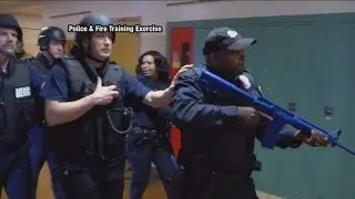 Milwaukee Police, Fire Departments take active shooter training