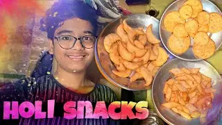ISBAR HOLI MEIN BANAYA SWADISH SNACKS  61 vlog