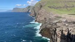Bosdalafossur waterfall Vagar Faroe
