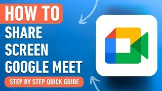 How to Share Screen in Google Meet [2024] Easy Tutorial