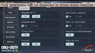 How to turn on streamer mode codm
