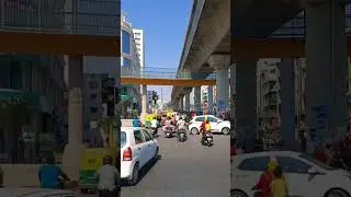 Vastral Metro Station 🚉 Ahmedabad City 🌆🏙️ #shorts #vastral #ahmedabadcity #gujaratcity #amdavadi