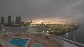 Emerald Princess Arrives in Honolulu 🌺 | Cruise Ship Time-Lapse