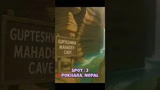 📍Spot 3 : Gupteshwor Mahadev Cave Pokhara Nepal 🕉️ | Hidden Cave Temple Revealed! #pokhara #nepal