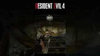Aiming for Victory: Leon's Precision Shooting in Resident Evil 4 Remake | #short