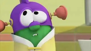 Larry Boy and the Bad Apple {ALT ENDING} Super Rare (reupload)